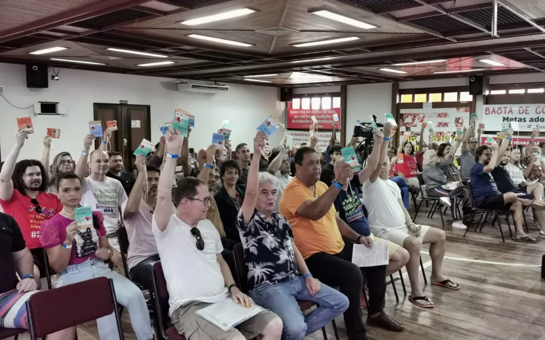 Lutar e conquistar: Congresso Estadual é encerrado com aprovação de eixos para a Campanha Nacional