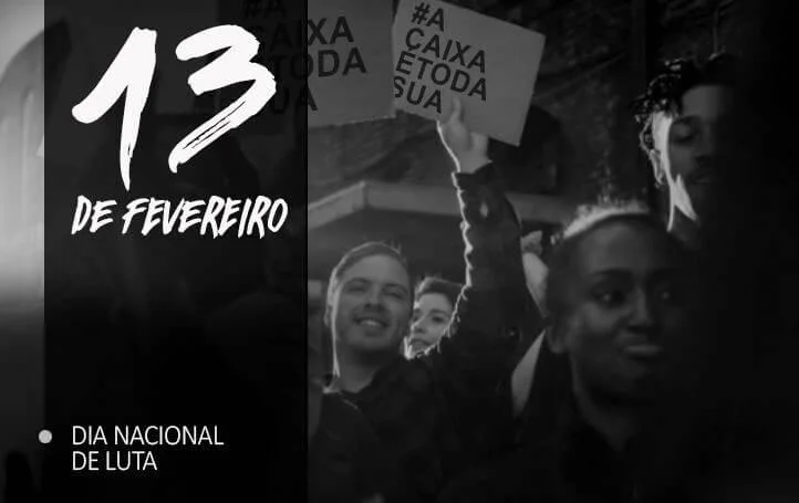 Caixa: nesta quinta é dia de vestir preto contra a reestruturação