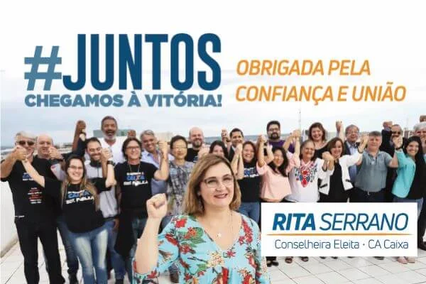 Rita Serrano vence as eleições para o CA da Caixa com 81% dos votos