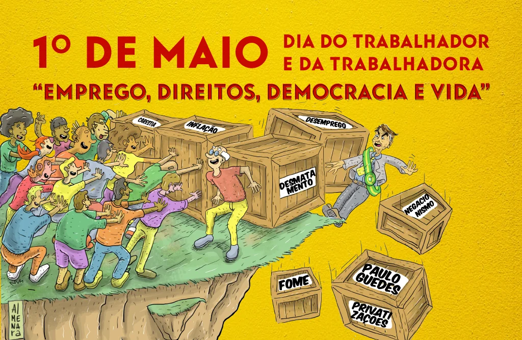 Primeiro de maio terá ato político-cultural unificado das centrais