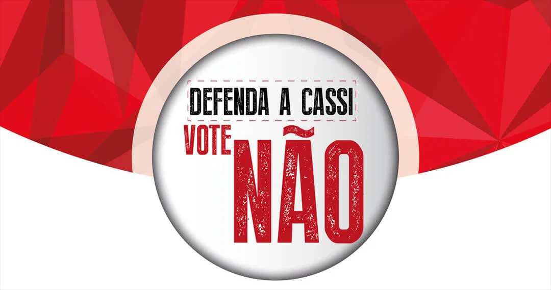 Vote “Não” ao relatório anual da CASSI