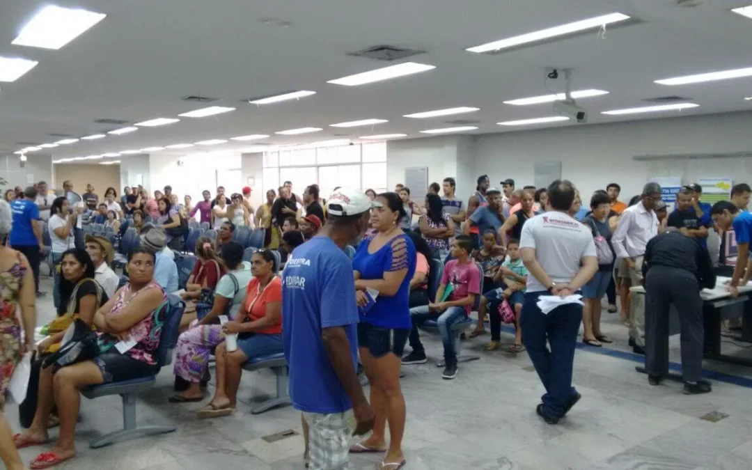 Caixa: SR Sul mantém descaso com superlotação nas agências